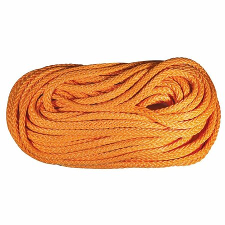 SUNBELT ROPE, STATIC-12 POLYESTER, 5/8"x100' 27" x7" x3" A-B101159L100